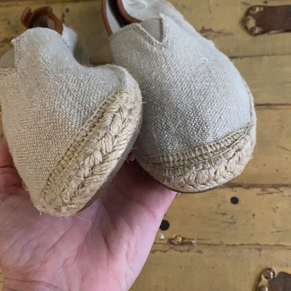 MICHAEL KORS ESPADRILLE FLATS BOHO CANVAS SLIP ON FLATS SLIDES 9 M - Picture 13 of 16